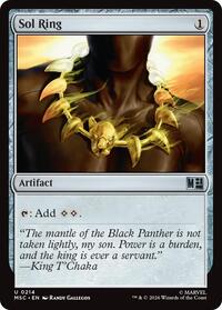 Sol Ring (0214) (214) [Commander: Marvel Super Heroes]