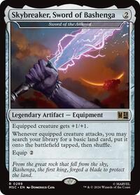 Skybreaker, Sword of Bashenga - Sword of the Animist (289) [Commander: Marvel Super Heroes]
