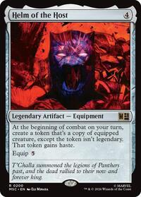 Helm of the Host (Surge Foil) (200) [Commander: Marvel Super Heroes]