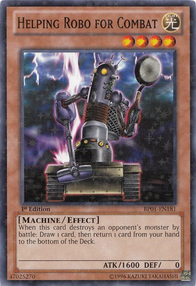 Helping Robo for Combat (Starfoil) (BP01-EN181) [Battle Pack: Epic Dawn]