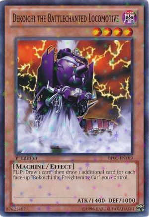 Dekoichi the Battlechanted Locomotive (Starfoil) (BP01-EN189) - Battle Pack: Epic Dawn Unlimited