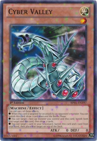 Cyber Valley (Starfoil) (BP01-EN197) [Battle Pack: Epic Dawn]
