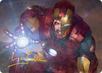 Heroic Sacrifice Art Card (Gold-Stamped Signature) (31) [Art Series: Marvel Super Heroes]