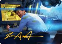 Bruce Banner Art Card (Gold-Stamped Signature) (4) [Art Series: Marvel Super Heroes]
