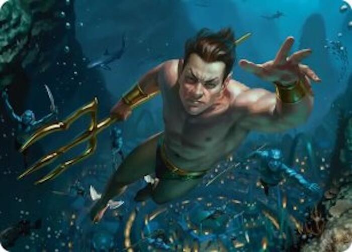 Namor the Sub-Mariner Art Card (6) [Art Series: Marvel Super Heroes]