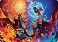 We Say Thee Nay! Art Card (Gold-Stamped Signature) (7) [Art Series: Marvel Super Heroes]