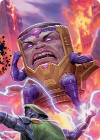 M.O.D.O.K., Evil Intellect Art Card (9) [Art Series: Marvel Super Heroes]