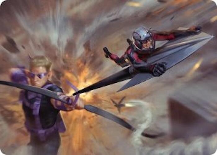 Team Tactics Art Card (12) [Art Series: Marvel Super Heroes]