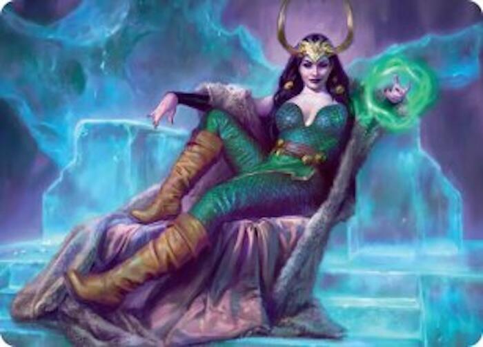 Lady Loki, Agent of Chaos Art Card (33) [Art Series: Marvel Super Heroes]