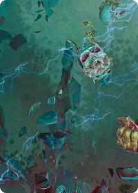 Thanos, the Mad Titan Art Card (4/9) (4) [Art Series: Marvel Super Heroes]