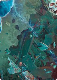 Thanos, the Mad Titan Art Card (6/9) (6) [Art Series: Marvel Super Heroes]