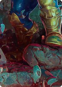 Thanos, the Mad Titan Art Card (8/9) (8) [Art Series: Marvel Super Heroes]