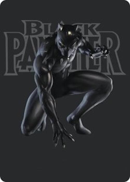 Black Panther, Hope Enduring Art Card (27) [Art Series: Marvel Super Heroes]