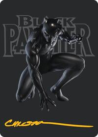 Black Panther, Hope Enduring Art Card (Gold-Stamped Signature) (27) [Art Series: Marvel Super Heroes]