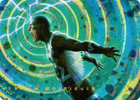 Black Bolt, Inhuman King Art Card (Gold-Stamped Signature) (35) [Art Series: Marvel Super Heroes]