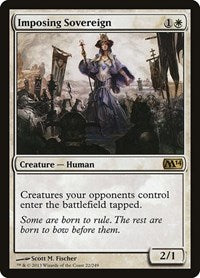 Imposing Sovereign (22) [Magic 2014 (M14)]