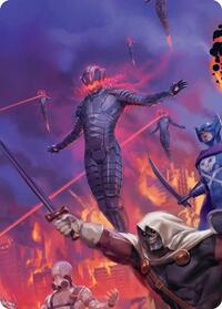 Ultron, Machine Overlord Art Card (7) [Art Series: Marvel Super Heroes]