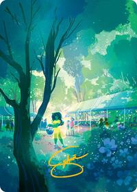 Forest Art Card (Gold-Stamped Signature) (17) [Art Series: Marvel Super Heroes]