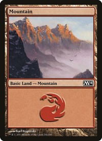 Mountain (244) (244) [Magic 2014 (M14)]