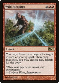 Wild Ricochet (162) [Magic 2014 (M14)]