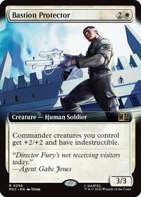 Bastion Protector (Extended Art) (296) [Commander: Marvel Super Heroes]