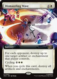 Dismantling Wave (Extended Art) (300) [Commander: Marvel Super Heroes]