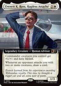 Everett K. Ross, Hapless Attache (Extended Art) (303) [Commander: Marvel Super Heroes]