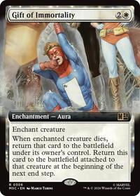 Gift of Immortality (Extended Art) (306) [Commander: Marvel Super Heroes]