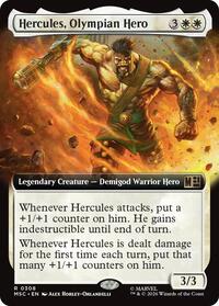 Hercules, Olympian Hero (Extended Art) (308) [Commander: Marvel Super Heroes]