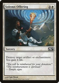 Solemn Offering (36) [Magic 2014 (M14)]
