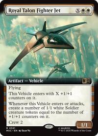 Royal Talon Fighter Jet (Extended Art) (321) [Commander: Marvel Super Heroes]