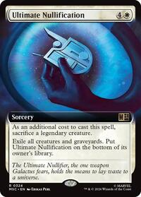 Ultimate Nullification (Extended Art) (324) [Commander: Marvel Super Heroes]