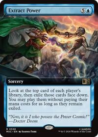 Extract Power (Extended Art) (328) [Commander: Marvel Super Heroes]