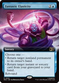 Fantastic Elasticity (Extended Art) (329) [Commander: Marvel Super Heroes]