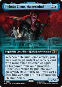 Helmut Zemo, Mastermind (Extended Art) (331) [Commander: Marvel Super Heroes]