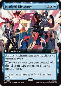 Kindred Discovery (Extended Art) (334) [Commander: Marvel Super Heroes]