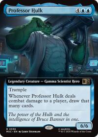 Professor Hulk (Extended Art) (338) [Commander: Marvel Super Heroes]