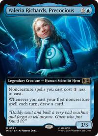Valeria Richards, Precocious (Extended Art) (342) [Commander: Marvel Super Heroes]
