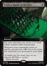Endless Ranks of HYDRA (Extended Art) (348) [Commander: Marvel Super Heroes]