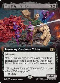 The Frightful Four (Extended Art) (349) [Commander: Marvel Super Heroes]