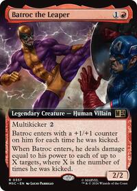 Batroc the Leaper (Extended Art) (357) [Commander: Marvel Super Heroes]