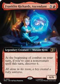 Franklin Richards, Ascendant (Extended Art) (362) [Commander: Marvel Super Heroes]