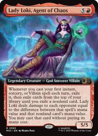 Lady Loki, Agent of Chaos (Extended Art) (365) [Commander: Marvel Super Heroes]