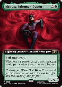 Medusa, Inhuman Queen (Extended Art) (383) [Commander: Marvel Super Heroes]