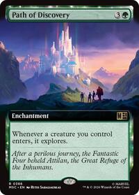 Path of Discovery (Extended Art) (386) [Commander: Marvel Super Heroes]