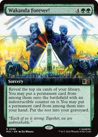 Wakanda Forever! (Extended Art) (388) [Commander: Marvel Super Heroes]