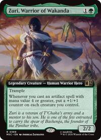 Zuri, Warrior of Wakanda (Extended Art) (389) [Commander: Marvel Super Heroes]