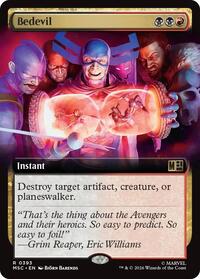 Bedevil (Extended Art) (393) [Commander: Marvel Super Heroes]