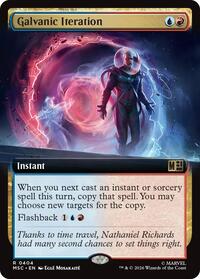 Galvanic Iteration (Extended Art) (404) [Commander: Marvel Super Heroes]