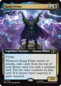 Kang Prime (Extended Art) (406) [Commander: Marvel Super Heroes]